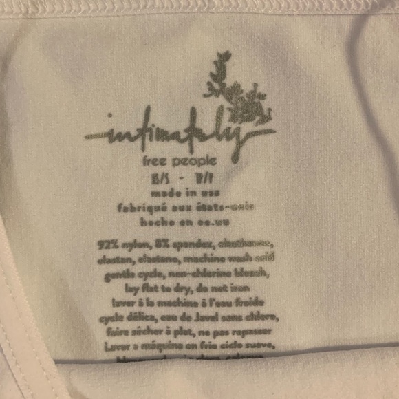 LAST ONE! Free People Intimately crop top - Picture 5 of 5